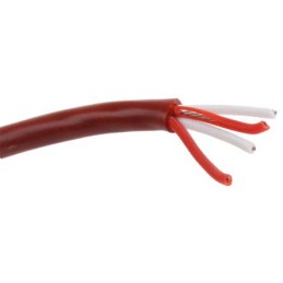 1 pcs - RS PRO Type RTD Resistance Thermometer Detector (RTD) Wire, 25m, Unscreened, PTFE Insulation, +200°C Max, 7/0.2mm