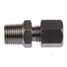 1 pcs - RS PRO Thermocouple Compression Fitting for Use with Thermocouple, 1/8 BSPT, 1.5mm Probe, RoHS Compliant Standard