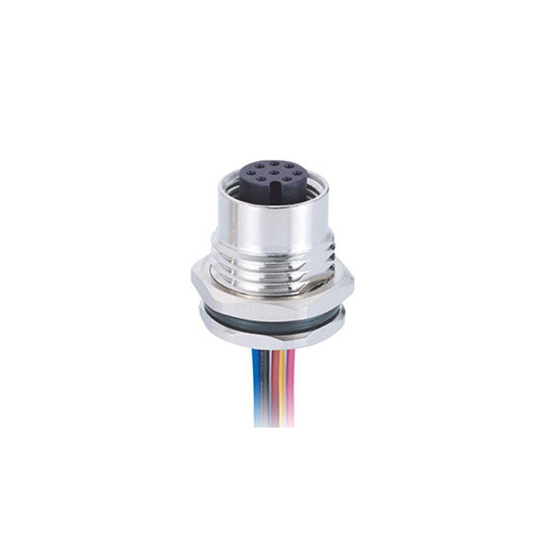 1 pcs - RS PRO Circular Connector, 8 Contacts, M12 Connector, Socket, Female, IP67