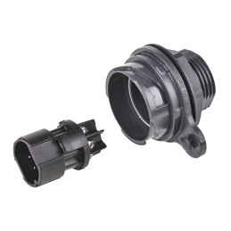 1 pcs - Bulgin Circular Connector, 6 Contacts, Front Mount, Plug, Male, IP66, IP68, IP69K, Buccaneer 7000 Series