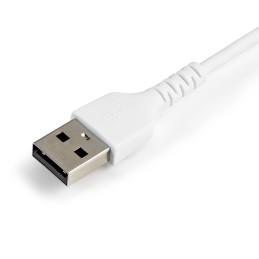 1 pcs - StarTech.com USB 2.0 Cable, Male USB A to Male Lightning Rugged USB Cable, 15cm