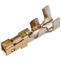 10 pcs - TE Connectivity Dynamic 1000 Series Female Crimp Terminal, 28AWG Min, 22AWG Max