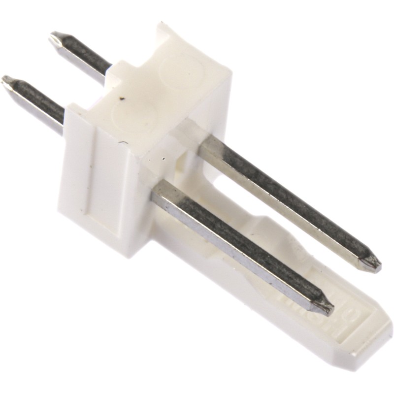 50 pcs - 22-27-2021 Molex KK 254 Series Straight Through Hole Pin Header, 2 Contact(s), 2.54mm Pitch, 1 Row(s), Unshrouded