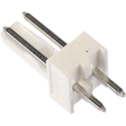 50 pcs - 22-27-2021 Molex KK 254 Series Straight Through Hole Pin Header, 2 Contact(s), 2.54mm Pitch, 1 Row(s), Unshrouded