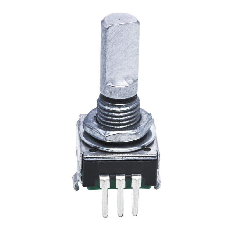 10 pcs - PEC11R-4220F-S0012 Bourns 12 Pulse Incremental Mechanical Rotary Encoder with a 6 mm Flat Shaft (Not Indexed)