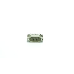 1 pcs - RS PRO Heavy Duty Power Connector Insert, 10A, Male, 15 Contacts