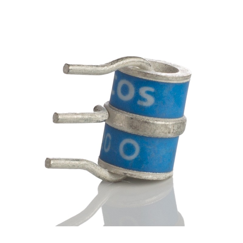 10 pcs - B88069X7200B502 EPCOS, B88069X Surge Suppressor Unit 350 V dc Maximum Voltage Rating 25kA Maximum Surge Current 3 Pole 