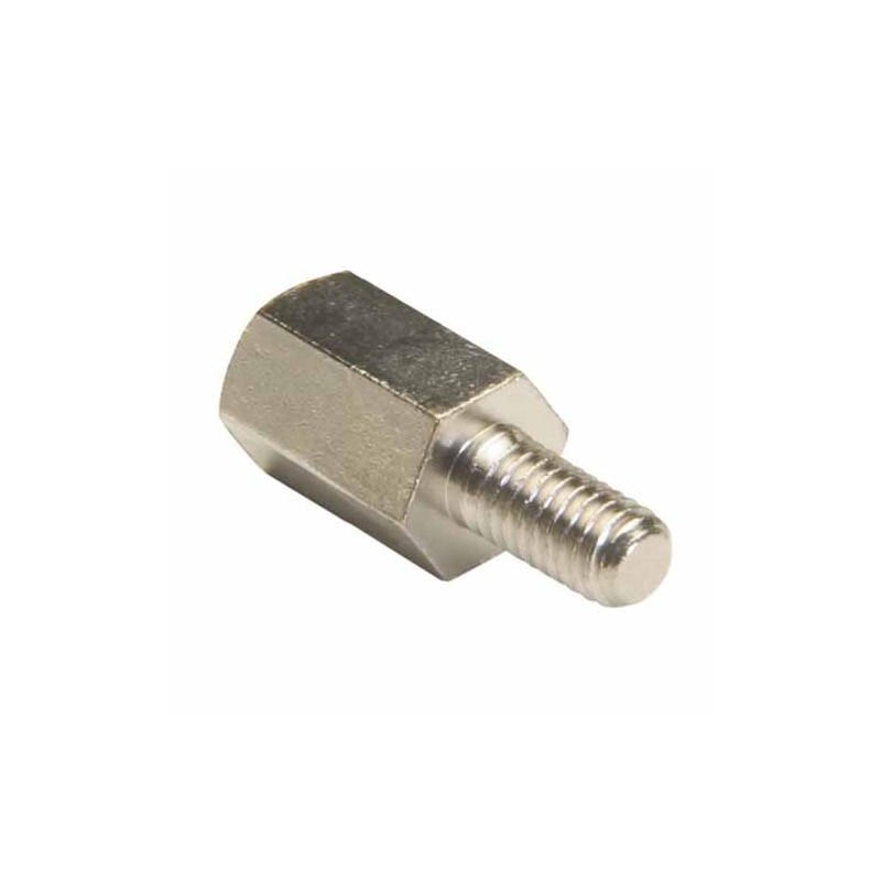 50 pcs - R30-3000902 HARWIN Threaded Hex Brass Spacer