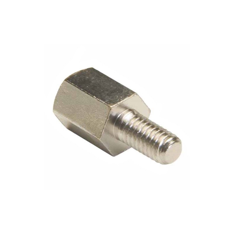 50 pcs - R30-3000802 HARWIN Threaded Standoff, M3 x 0.5 Thread, 8mm Body, Brass, Male/Female, 6mm Stud