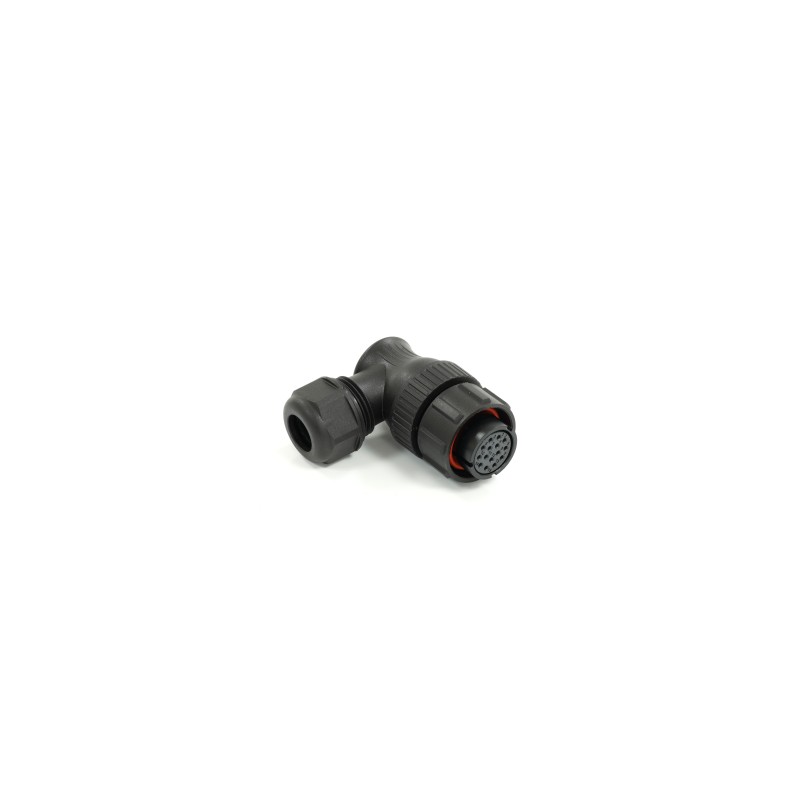 1 pcs - RS PRO Circular Connector, 15 Contacts, Cable Mount, 21 mm Connector, Socket, Female, IP67