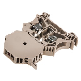 1 pcs - Weidmuller WSI Series Beige Fused DIN Rail Terminal, Single-Level, Screw Termination, Fused