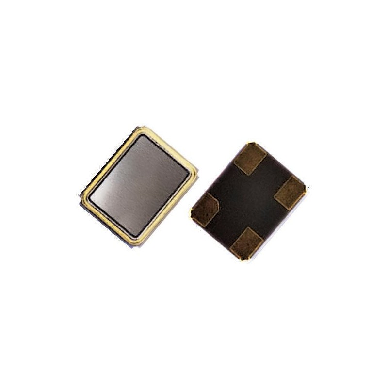 10 pcs - S23305-25.000-X AKER, 25MHz Clock Oscillator, ±50ppm CMOS, 4-Pin SMD S23305-25.000-X