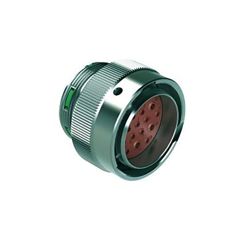 1 pcs - Amphenol Industrial Circular Connector, 19 Contacts, Cable Mount, Plug, Male, IP67, IP69K, Duramate AHDM Series