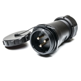 1 pcs - RS PRO Circular Connector, 3 Contacts, Cable Mount, Plug, Male, IP68