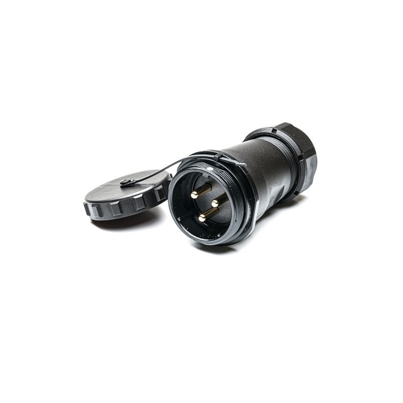 1 pcs - RS PRO Circular Connector, 3 Contacts, Cable Mount, Plug, Male, IP68