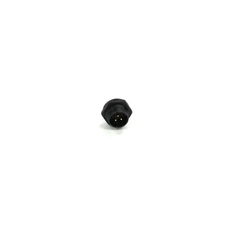 1 pcs - RS PRO Circular Connector, 3 Contacts, Panel Mount, 21 mm Connector, Plug, Male, IP68