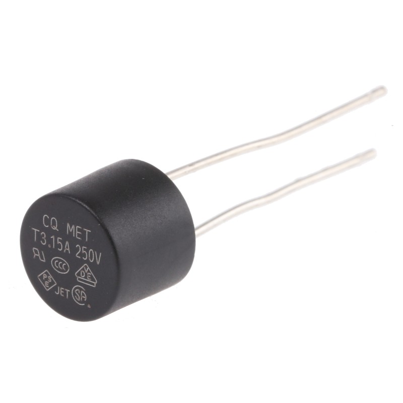 50 pcs - RS PROPC Board Non Resettable Fuse, Radial 3.15A, 250V