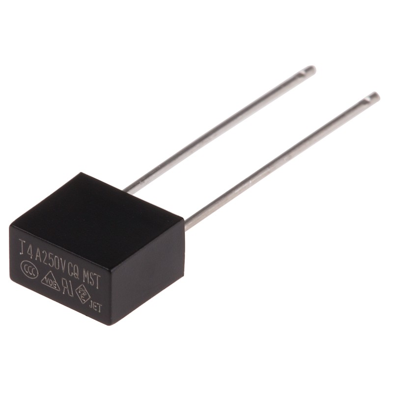 50 pcs - RS PROPC Board Non Resettable Fuse, Radial 4A, 250V ac