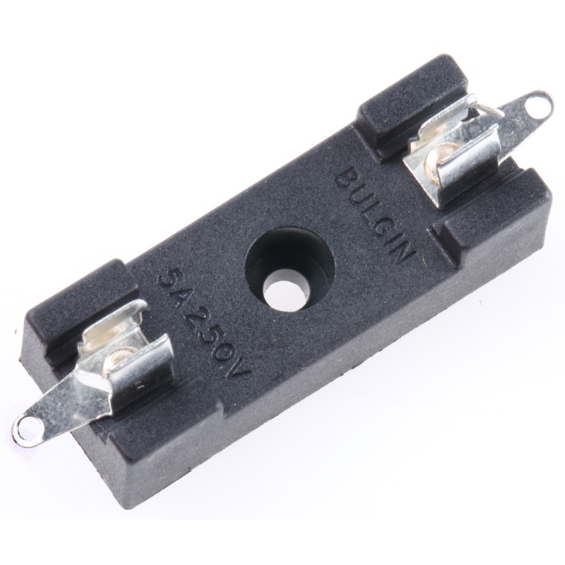 10 pcs - FX0327 Bulgin 5A Base Mount Fuse Holder for 6.3 x 32mm Fuse, 250V ac