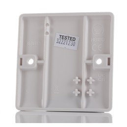 10 pcs - RS PRO White 1 Gang Blanking Plate