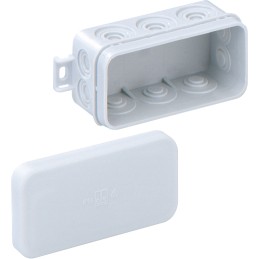 10 pcs - 31090801 Gunther Spelsberg Mini Series Grey Polyethylene Junction Box, IP55, 43 x 89 x 38mm