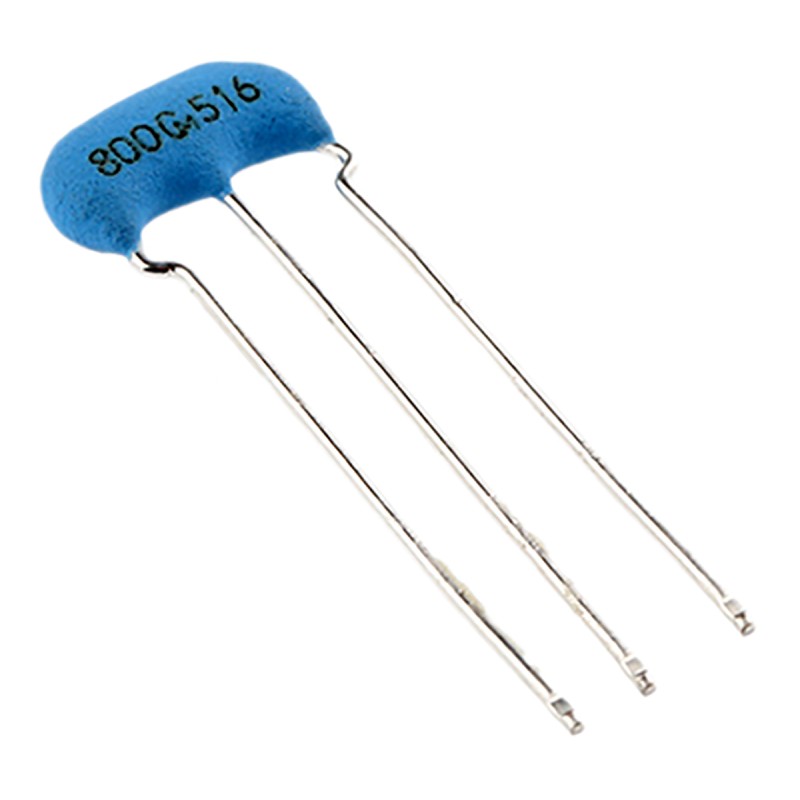 50 pcs - CSTLS8M00G53-A0 CSTLS8M00G53-A0 , Ceramic Resonator, 8MHz Shear 15pF, 3-Pin, 8 x 3 x 6mm
