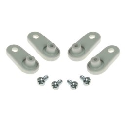 20 pcs - FP 22046 wall fast. Set Fibox Polycarbonate Wall Bracket for Use with MNX Series, Piccollo Series