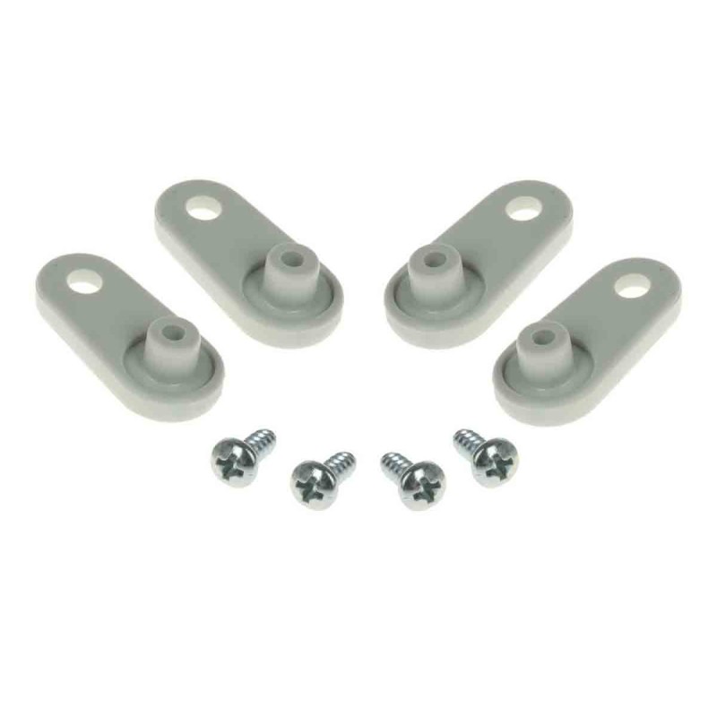 20 pcs - FP 22046 wall fast. Set Fibox Polycarbonate Wall Bracket for Use with MNX Series, Piccollo Series