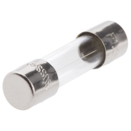 50 pcs - S500-1.25-R Eaton 1.25A F Glass Cartridge Fuse, 5 x 20mm