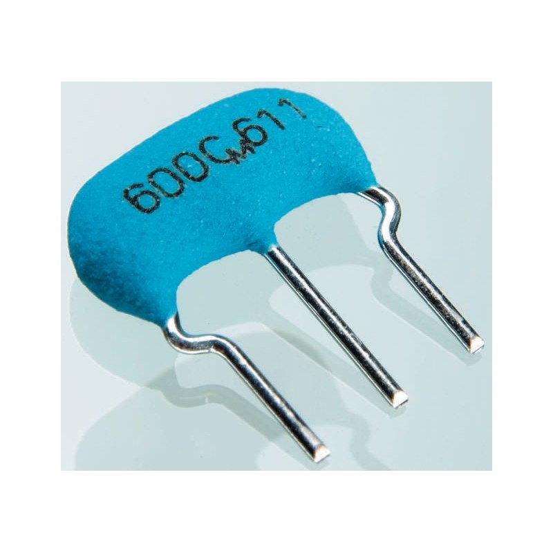 50 pcs - CSTLS8M00G53-B0 CSTLS8M00G53-B0, Ceramic Resonator, 8MHz Shear 15pF, 3-Pin, 8 x 3 x 5.5mm