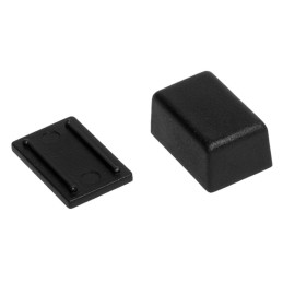 10 pcs - RS PRO Black ABS Enclosure, IP54, 26.45 x 17.25 x 14.6mm