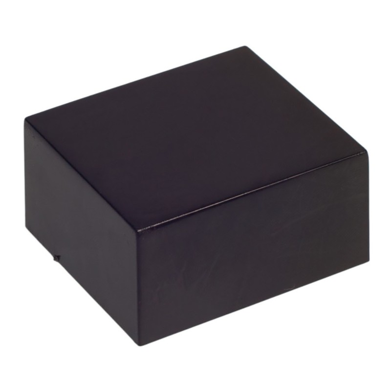 10 pcs - RS PRO Black ABS Enclosure, IP54, Black Lid, 52 x 46 x 26mm