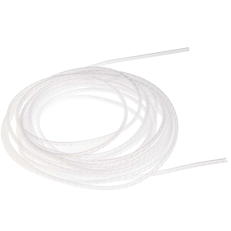 10 Reel of 5 M - RS PRO Spiral Wrap, I.D 1.5mm 10mm Polyethylene