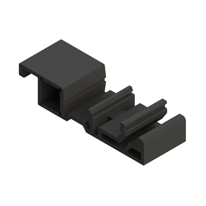 10 pcs - CDR BRACKET CAMDENBOSS PA66 DIN Rail Clip for Use with G Section 32 mm DIN Rail, Mini Top Hat 15 mm DIN Rail, Standard 