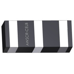 50 pcs - AWSCR-10.00CELB-C33-T3 AWSCR-10.00CELB-C33-T3, Ceramic Resonator, 10MHz 33pF, 3-Pin, 3.2 x 1.3 x 1mm