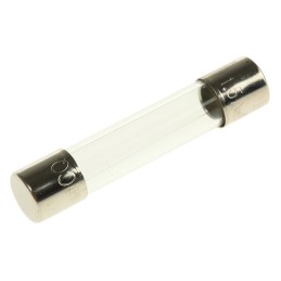 50 pcs - RS PRO 1.5A F Glass Cartridge Fuse, 6.3 x 32mm