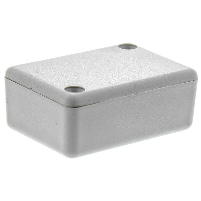 10 pcs - 1551GGY Hammond 1551 Series Grey ABS Enclosure, IP54, Grey Lid, 50 x 35 x 20mm