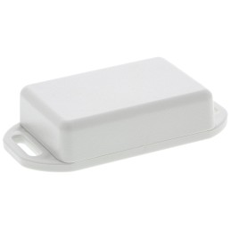 10 pcs - 1551FFLGY Hammond 1551 Series Grey ABS Enclosure, IP54, Flanged, Grey Lid, 50 x 35 x 15mm