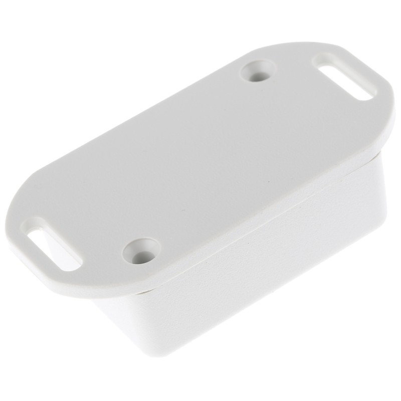10 pcs - 1551GFLGY Hammond 1551 Series Grey ABS Enclosure, IP54, Flanged, Grey Lid, 50 x 35 x 20mm