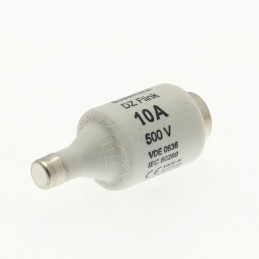 10 pcs - 10D27Q Eaton 10A DII Bottle Fuse, E27 Thread Size, gG, 500V ac