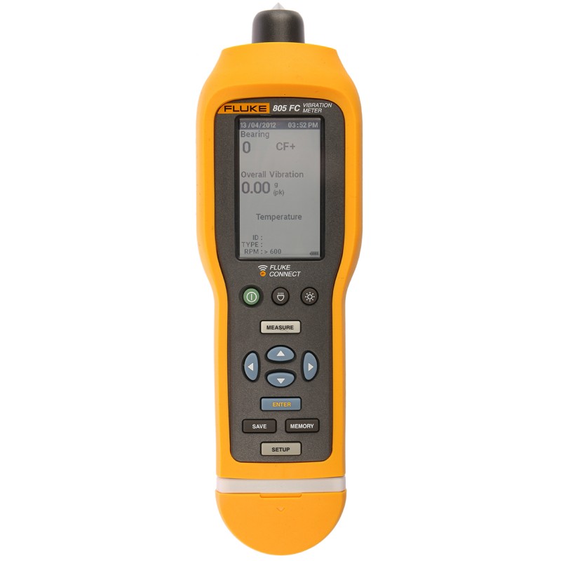 1 pcs - Fluke 805 Vibration Meter - Acceleration, Displacement, Velocity