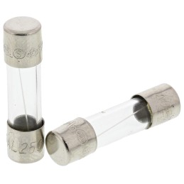 50 pcs - RS PRO 5A F Glass Cartridge Fuse, 5 x 20mm