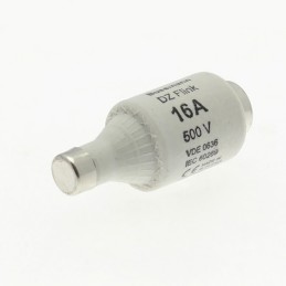 10 pcs - 16D27Q Eaton 16A DII Bottle Fuse, E27 Thread Size, gG, 500V ac