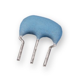 100 pcs - CSTLS4M00G53-B0 CSTLS4M00G53-B0, Ceramic Resonator 15pF, 3-Pin Flat, 9 x 6mm