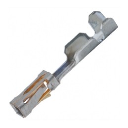 50 pcs - TE Connectivity AMPMODU MOD IV Series Female Crimp Terminal, 26AWG Min, 22AWG Max