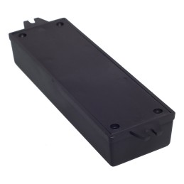 10 pcs - RS PRO Black ABS Enclosure, IP54, 155 x 49 x 27mm
