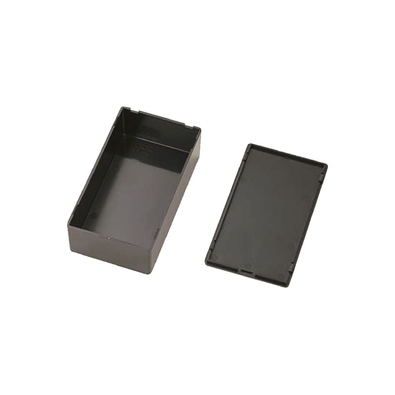 10 pcs - SW-120B Takachi Electric Industrial SW Series Black ABS Enclosure, Black Lid, 120 x 60 x 24mm
