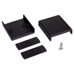 10 pcs - RS PRO Black ABS Enclosure, IK06, 69.3 x 63.3 x 29.1mm