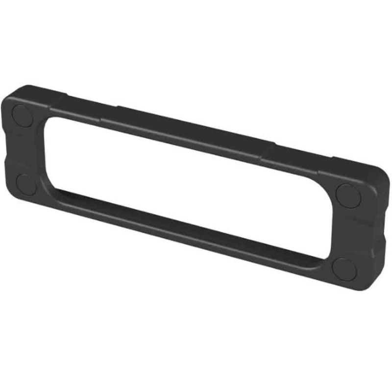 10 pcs - RS PRO Black ABS Instrument Case, 88x26.50mm