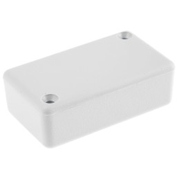 10 pcs - 1551HGY Hammond 1551 Series Grey ABS Enclosure, IP54, Grey Lid, 60 x 35 x 20mm